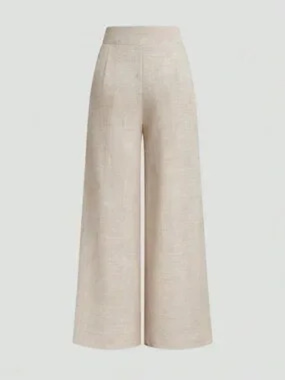ZARA Apricot Elegant Women's Wide Leg Pants